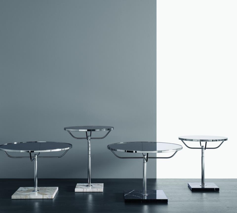 Pronto Chrome, weißer und schwarzer Marmor